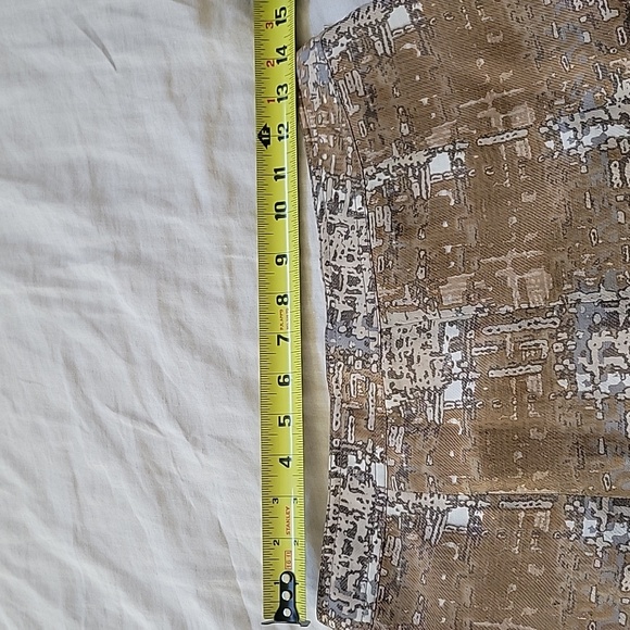 Tory Burch Brown/Tan Pleated Skirt - Picture 9 of 10